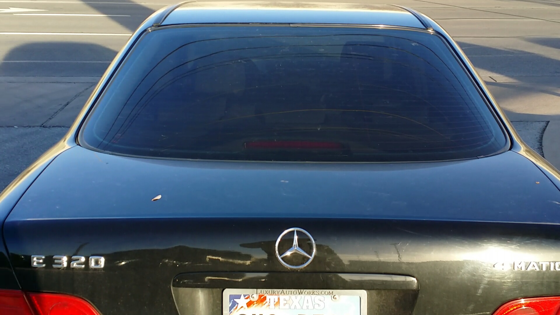 Mercedes e320 windshield replacement #3